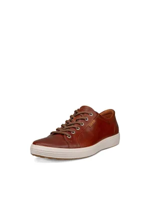Soft 7 casual lace shoe - Cognac