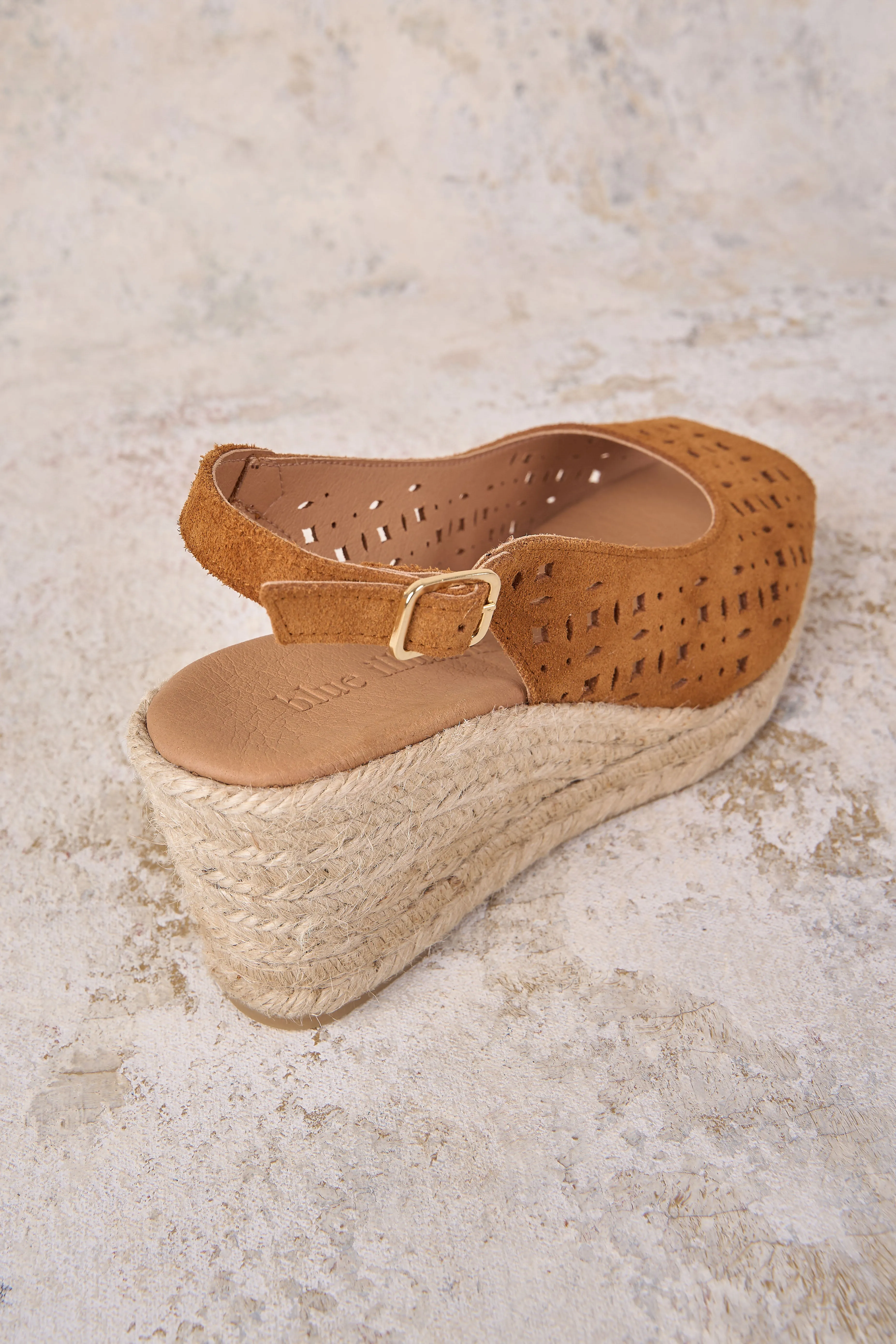 Tamara Cutout Espadrille - Tan