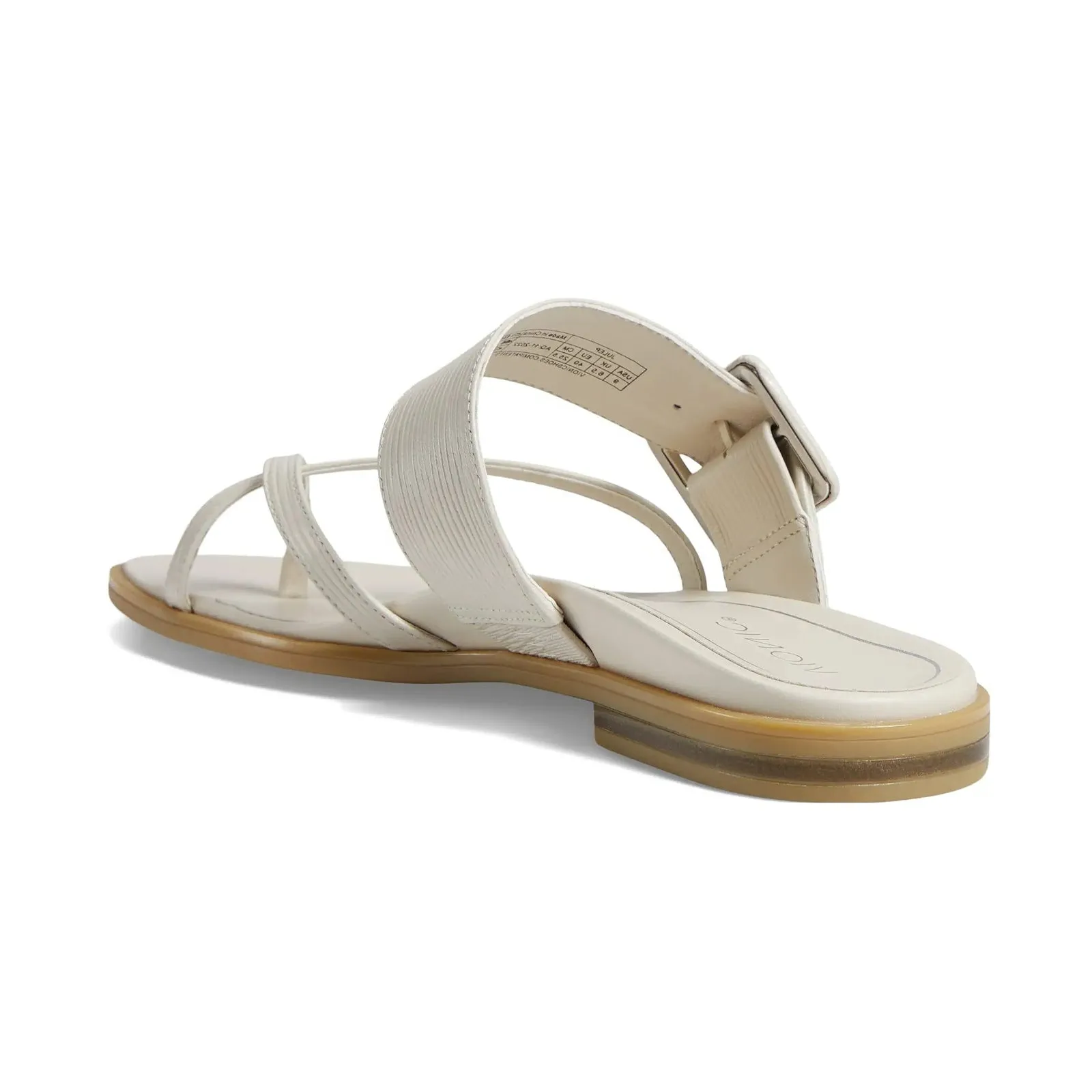 Vionic Julep Wavy Leather Women's Toe Post Sandals