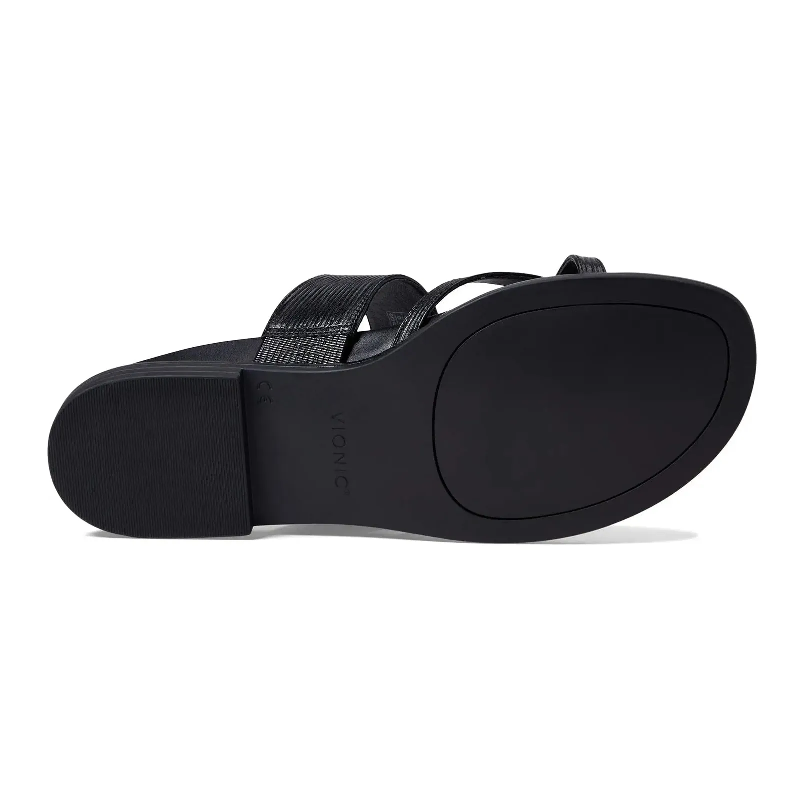 Vionic Julep Wavy Leather Women's Toe Post Sandals