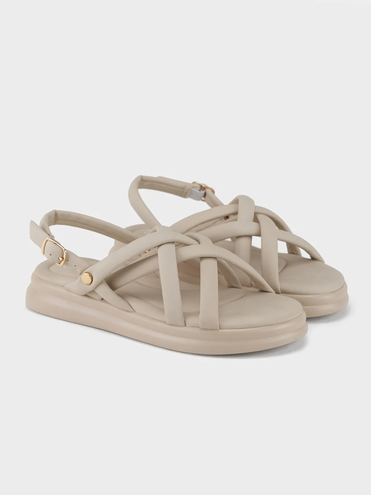 Womens "JIXCA" Comfy Padded Sandals